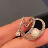 Unique trois couches perle os Clip indolore Piercing bijoux femmes boucles d'oreilles 2021 tendance coréen mode Boho