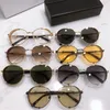 Mens ou mulheres óculos de sol quadros de metal moda compras festa de praia óculos ao ar livre multi-yan lentes de cor designer pequenos templos top qualidade e caixa original