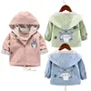 Baby Girls Coats Cartoon Totoro Hoodies Jacket For Autumn Kids Sweatshirt Lovely Windbreaker Children Outerwear 211011