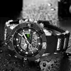 Armbandsur Readeel Mode Herr Militärklockor Herr Quartz Analog LED-klocka Man Sport Armbandsur Relogios Masculino