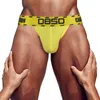 Mens underwear cuecas de algodão alto garfo sexy calcinha biquíni gay respirável pênis bolsa dupla camada bs3105