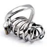 NXY Chastity Device Stainless Steel Male Penis Ring Cock Cage Metal Lock Belt with Urethral Catheter Bondage Sex Toys for Men Cc2161221