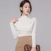 Elegant Ladies Casual Suit Spring Women Off Shouder Chic White Knitted Tops + Solid Hight Waist Sheath Skirt 2 Piece set 210603