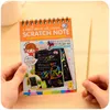 Блокноты Creative Magic string Sketchbook DIY рисование спиральное связующее ноутбук Kawaii Diary для граффити милый блокнот канцтовары