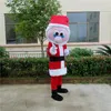 Stage Performance Santa Claus Mascot Costume Halloween Christmas Fancy Party Cartoon Character Outfit Suit Adult Women Men Dress Carnival Unisex Adults