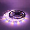 Gratis Ship Super Bright LED Strip 60 LED / m 5050 SMD RGBWW RGBW LED STRIP RGB Vit färgljus 12V Vattentät utomhusljus