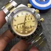 Orologio meccanico automatico di moda classica di design di lusso misura 40 mm vetro zaffiro funzione impermeabile uomini e donne possono indossare regali di Natale