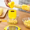 Two-In-One Corn Planer Vegetable Tool Multi-Functional Peeling Corn Thresher Kitchen Gadgets Garlic Paste Ginger Mud Grater XG0284