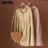 Toppies Yaz Gömlek Bluz Through Tops Kadın Kore Asimetrik Gömlek Streetwear Katı Renk 210412