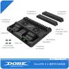 for Xbox One/ X/ Slim Gamepad Charge Base Multi-Function Cooling Fan Charging Base Dual Charger Dock with LED Light Game Parts