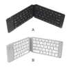 Mini Wireless Bluetooth Folding Keyboard Folding Keyboard Knappsats Kompatibel för Tablet Phone