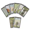 Lenormand oracles cartões plataforma Durable Tarot Divinate Divinate Divinate Board jogo para mulheres com um jornal inglês Jogos manuais