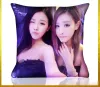 Party Gunst Sublimatie Blanco Peach Skillow Bus Hot Transfer Druk Blanco Wit Peach Flanelette Pillow Bus Busables 40*40cm 45*45cm