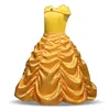 Clothing Sets Children's Princess Dress bell pleated Cosplay dance performance dress