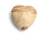 작은 크기의 천연 차크라 돌 조각 된 크리스탈 레이키 치유 심장 모양의 돌 호루스 부적 기호의 새겨진 눈