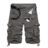 Cargo Shorts Men Cool Camouflage Summer Sale Cotton Casual Short Pants Brand Clothing Comfortable Camo 210713