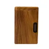 Wood Dugout Glass One Hitter Holder Pipe Storage Box Case Portable Innovative Design Protective Cigarette Smoking Tool High Quality Rotating Cover DHL Free