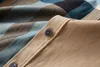 2033s nuevo estilo camisas casuales para hombres camisa de otoño moda vestido de manga larga para hombres camisas de gran tamaño de alta calidad M-3XL lateral