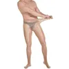 Herrstrumpor stor storlek män sexiga strumpor kukpåse strumpbyxor elastiska ultratin rena glansiga tights höftlyft smala leggings lar294f