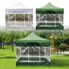 Tält och skyddsrum 1Set Oxford Tyg Rainproof Canopy Cover Garden Shade Top Gazebo Accessories Party Waterproof Outdoor Tools2444030