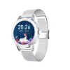 La nueva dama Smart Watch es adecuada para Android IOS Reloj electrónico Rastreador de fitness Silicone Correa Time