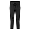 L Legging Style 2021 Spring Woven Yoga Pants Womens Fashionable Cropped Loose Tied Breathable Running Sports Fitness Casual Pants1412744