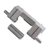 2 pcs Stainless Steel Electric Power Box Concealed Installation Door Hinge Control Switch Case Network Cabinet Repair Hardware Part