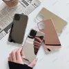 Lustro Moda Wstrząsoodporne TPU PC Phone Case dla iPhone'a 12 Mini 11 Pro Max 6 7 8 Plus X XR XS Secase Makijaż z pokrywą