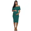 Женские рюшачьего снимающего платья для беременных женщин платье женское платье оборками беременности одежда рушанные стороны
