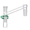 Adaptateur de fumer Drop Down Reclaim Catcher pour tuyaux d'eau en verre et narguilés mâle ou femelle en option