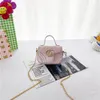 Barnflickor Fashion Cute Mini Princess Chain Messenger Handbag Luxurys Designers Väskor Crossbody Bag Single Shoulder Change Purse7267299