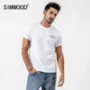 Dorywczo Koszulki Mężczyźni List Drukowane Mody Topy Mężczyzna Slim Fit Plus Rozmiar Marka Odzież Letni Camisetas 190074 210716