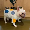 트렌디 한 개 스웨터 티셔츠 옷 가을 인쇄 스웨터 개 Apparel Schnauzer Corgi 불독 강아지 의류