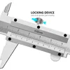 Xcan Calipers Vernier Caliper 0-100mm 정밀 0.02mm 스테인레스 스틸 게이지 측정 악기 도구 210810