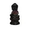 Gift Buddha Standbeeld Natuurlijke Fluoriet Healing Crystal Reiki Chakra Beeldje Spirituele Steen Gesneden Woondecoratie