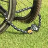 Foldable Bike Lock With 3 Keys Hamburg-Lock Alloy Anti-Theft Strong Security Bicycle Folding Lock Mount Bracket Chain Lock P0824