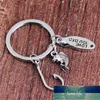 Dla Ojca Love Heart Family Charms Tata Keyring Fish Hook Me Brelok Key Fishing Key Chain Daddy Cena fabryczna Expert Design Quality