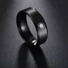 Bague de Couple lune et soleil pour amoureux, en acier inoxydable noir, pour femmes et hommes, cadeaux de mariage, de saint-valentin, G1125, 2021