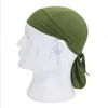 Durag Chapeaux Head Wrap Skull Cap Extérieur Équitation Pirate Bonnet Moto Doo Do Rag Sport Bandana Bandeau Chapeau