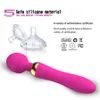 Nxy Sex-Vibratoren, Masturbatoren, magnetische Aufladung, Dual-Motoren, Dildo-Vibrator, Av Toverstaf, G-Punkt-Massagespielzeug für Frauen, Klitoris-Stimulation, Erwachsenenartikel, 1013