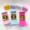 Magnetische Wimpern Verpackung 3D Nerz Wimpern Boxen Gefälschte Falsche Wimpern Verpackung Fall Leere Box mit kunststoff tablett Kosmetische Werkzeuge