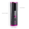 USB wiederaufladbare Auto Keramik Eisen Waver Haar Curler LED Display Curling Roller Welle Automatische Rotierende Haar Styling