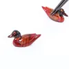 Loverly Resin Duck Chopstick Holder Set Support Gaffel Kaffe Spoon Creative Software Par Stand Kithchen Tools