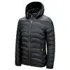 Men Winter Brand Warm Waterproof Thick Jacket Parkas Coat Men Autumn Windproof Detachable hat Slim Parkas Jacket Men 211008