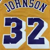 Męskie młodzież dla dzieci Basketball 23 James Dwyane 3 Wade 32 Johnson Jerseys Purple żółty biały czarny zszyta