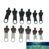 6pcs Fix Zipper Sostituzione Zip Slider Denti Design Cerniere Zipper Head Kit di riparazione Universal Plastic Metal Cam Lock 2.5cm Prezzo di fabbrica design esperto Qualità Ultimo