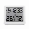 Wall Clocks Digital LCD Clock Electronic Smart Humidity Temperature Indoor Dry Hygrometer Household Meter