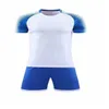 Uniforme de maillot de football vierge chemises d'équipe personnalisées avec nom et numéro de conception imprimés en short 12378