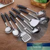 Wooden Handle Stainless Steel Spatula Soup Spoon Shovel Thickened Anti-scalding Rice Spoon Frying Shovel Kitchenware Set Factory price expert design Quality