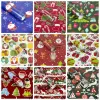 Christmas Wrapping Paper Christmas Decoration Gift Box DIY Package Paper Cartoon Santa Claus Snowman Deer Present Wrapping Paper FY3583 EE0216